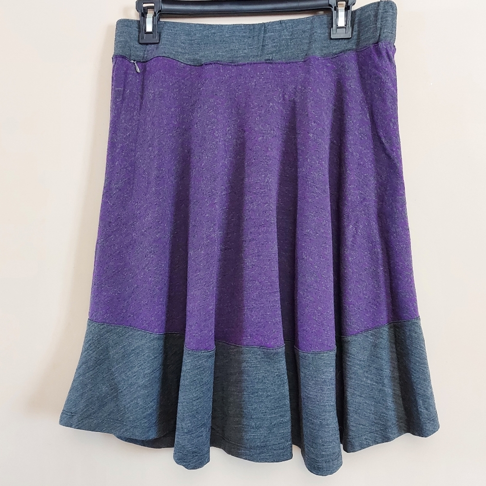 Ibex merino wool skater skirt